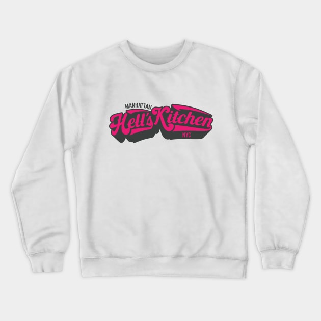 New York Hell´s Kitchen  - Hell´s Kitchen  - Hell´s Kitchen  Manhattan Crewneck Sweatshirt by Boogosh